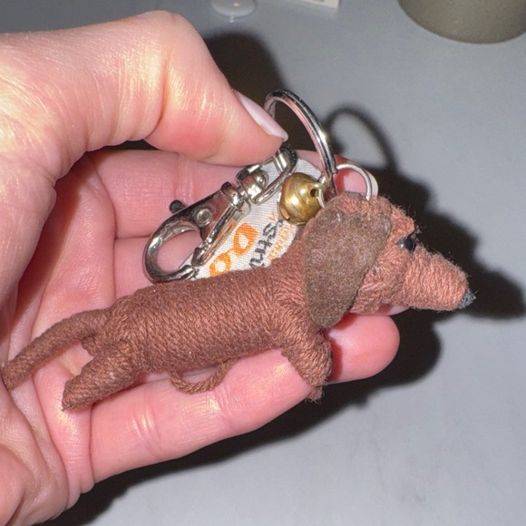 the original string doll gang Other - Brown Dachshund Weiner Dog Keychain Original String Doll Doc Handmade Thailand